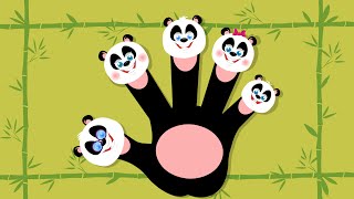 Pandas Finger Family  Songs For children [upl. by Stonwin]