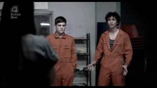 Robert Sheehan in a hilarious scene from episode one of E4s Misfits [upl. by Amalberga]