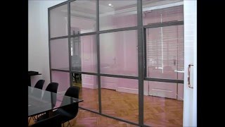 DreamGlass® Partial Partioning of Office Space  Privacy Glass [upl. by Repip526]