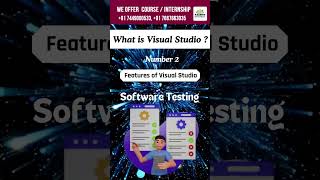 What is the Visual Studio  What is Visual Studio used for  Introduction to Visual Studio shorts [upl. by Drofla]