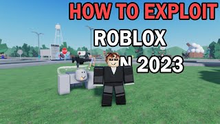 How To Exploit Roblox 2023 FREE [upl. by Eppes]