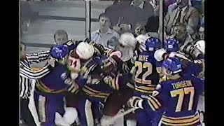 Alexander Mogilny vs Doug Gilmour  rough [upl. by Nirtiak169]