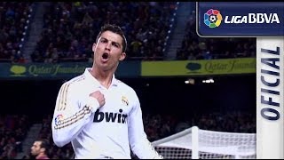 Gol de Cristiano Ronaldo en el FC Barcelona  Real Madrid 20112012  HD [upl. by Nessej669]