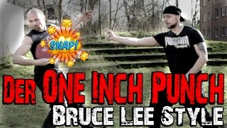 Bruce Lee sein ONE INCH PUNCH  So funktioniert es  KAMPFKUNST LIFESTYLE [upl. by Neelyaj]