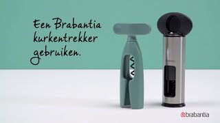 Hoe gebruik je een Brabantia kurkentrekker  Brabantia [upl. by Labors]