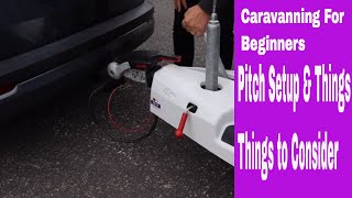 Caravan Pitch Setup amp Things to Consider [upl. by Abraham]