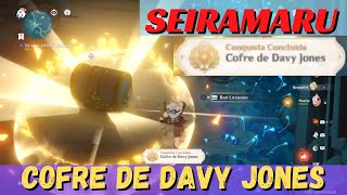 Seiraimaru puzzle barco completo  Baús Eletroculos  Conquista Davy Jones Secreta Genshin impact [upl. by Keyek]