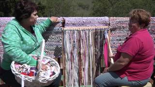 Rag Rug Weaving [upl. by Eulau960]