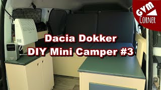 Dacia Dokker DIY Mini Camper 33 [upl. by Margaux]