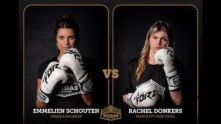 Zuidas Business Boxing 2024  Emmelien Schouten vs Rachel Donkers [upl. by Nalid]