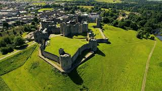 Alnwick Castle  Fly Over [upl. by Ailel]