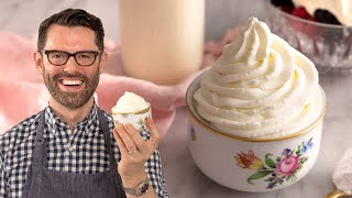 How to Make Whipped Cream  Easy and Amazing [upl. by Akimert]