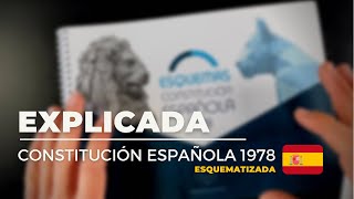 🇪🇸Constitución española EXPLICADA para OPOSICIONES  Clase 1 [upl. by Winograd]