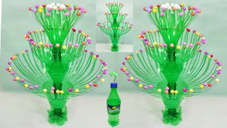 PLASTIC BOTTLE KA GULDASTA BANANE KA TARIKAGULDASTA BANANE KI VIDHIPLASTIC BOTTLE VASE CRAFT IDEA [upl. by Donovan]