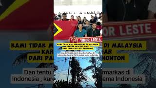 Timor Leste tolak tawaran pakai stadion Malaysia jadi kandang mereka timnasindonesia football [upl. by Magnus]