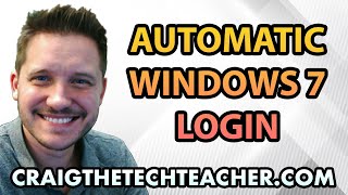 How To Automatically Login To A Windows 7 User Account 2022 [upl. by Cohe]