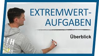 ExtremwertaufgabenOptimierungsproblemen schneller Überblick  Mathe by Daniel Jung [upl. by Bamby]