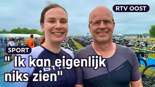 De triathlon in Holten ook mét beperking knallen  RTV Oost [upl. by Viki614]