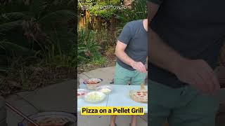 Pizza on a Pellet Grill [upl. by Alikee690]