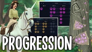 FULL HOLLOW WOODS DRUIDISM PROGRESSION GUIDE RUNE CARVING HORSES WISPS GARDEN POWDER FIREFLIES [upl. by Eimrots637]