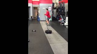 Lateral prowler sled drag [upl. by Raye]