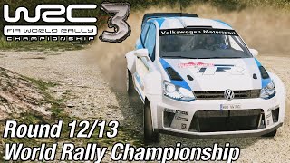 2012 Rally Italia Sardegna  WRC Round 1213  WRC 3 PC [upl. by Hillary]