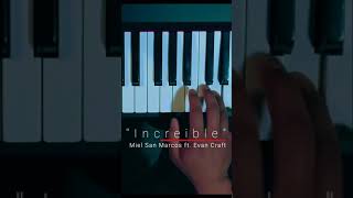 quotIncreíblequot  Miel San Marcos  Evan Craft  Piano Riff [upl. by Nnaegroeg210]