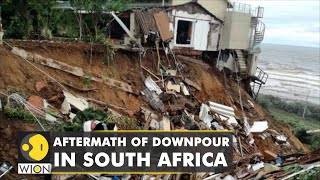 Aftermath of downpour in South Africa Nearly 41000 people affected in Durban alone  WION [upl. by Janik]