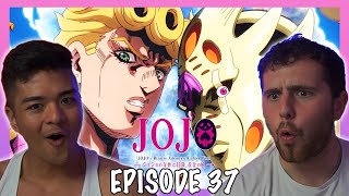 GOLD EXPERIENCE REQUIEM IS REVEALED  JJBA Golden Wind Episode 37 REACTION [upl. by Justus888]