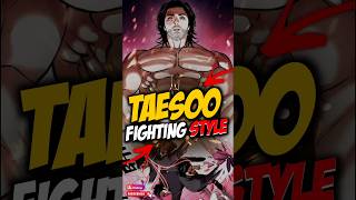 Taesoo Ma Fighting Style  King Of Ansan  shorts lookism viralshorts [upl. by Yung]