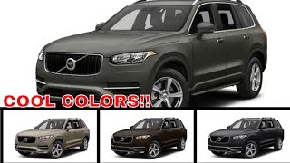 2018 VOLVO XC90 COLORS [upl. by Floris]