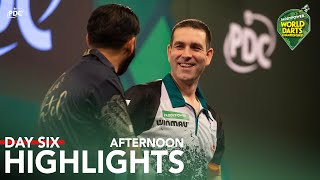 BATTLING BACK  Day Six Afternoon Highlights  202324 Paddy Power World Darts Championship [upl. by Heeley]