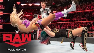 FULL MATCH  Charlotte Flair vs Asuka – Raw Jan 27 2020 [upl. by Gamal487]