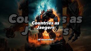 Countries as Jaegers ai aiart midjourney country pacificrim jaeger countries [upl. by Ordnazil]