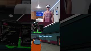 Soundboard Trolling in Among Us VR [upl. by Ardnos]