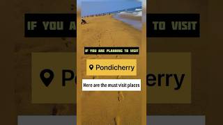 Places to visit in Pondicherry pondicherry pondicherryvibes pondi [upl. by Retlaw]