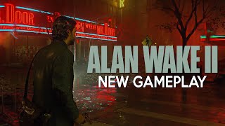 ALAN WAKE 2 New Gameplay  INSANE NEXT GEN Graphics from Demo at Gamescom 2023 4K [upl. by Ellekim]