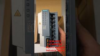 Unboxing a Siemens SCALANCE managed industrial Ethernet switch [upl. by Aisetra]