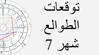 توقعات طوالع شهر يوليو [upl. by Acessej790]