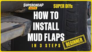 How To Install Mud Flaps  SUPER DIYs [upl. by Volny]