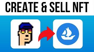 How to Create amp Sell NFT on Open Sea Studio 2024 Full Guide [upl. by Krefetz34]