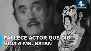 Muere Roberto Espriú Sen actor de doblaje que le dio vida a Mr Satán [upl. by Jacobsen560]