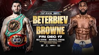 Artur Beterbiev vs Marcus Browne Fight Prediction [upl. by Oiratno736]