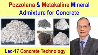 Pozzolana Pozzolanic reaction Metakaoline Effect of Metakaoline on Concrete and its uses [upl. by Nnaeus]