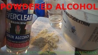 Make Powdered Alcohol [upl. by Aleina]