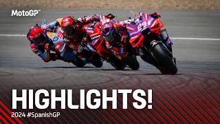 MotoGP™ Race Highlights 🔥  2024 SpanishGP [upl. by Margie778]