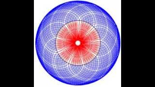 An epicycloid and hypocycloid with an irrational ratio of radii [upl. by Anaeg441]