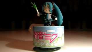 Hatsune Miku Ievan Polkka music box figure musical Vocaloid 初音ミクオルゴール Sega Prize LeekspinHD [upl. by Weinman]