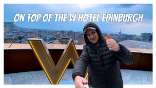 W Hotel Edinburgh rooftop terrace with views [upl. by Aseretairam921]