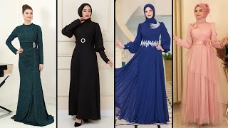 ModaNisa Tesettür Abiye Elbise Modelleri  2024 Trend Hijab Evening Dresses  Abendkleid  Dress [upl. by Jansson]